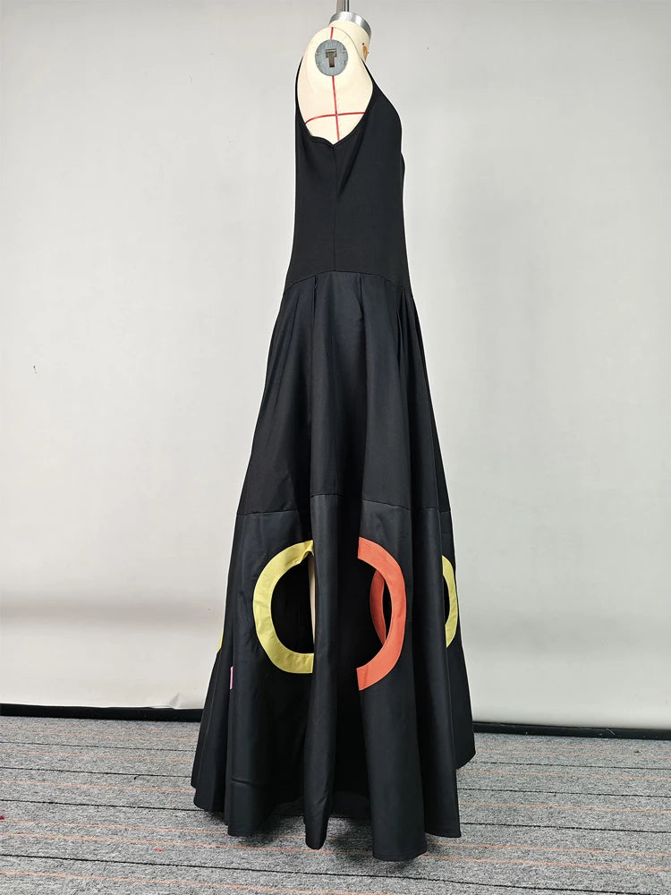 Pleated Party Dress